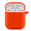 Чехол Silicone Case New for AirPods 1/2 transparent, фото 3