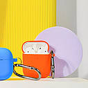 Чехол Silicone Case New for AirPods 1/2 transparent, фото 6