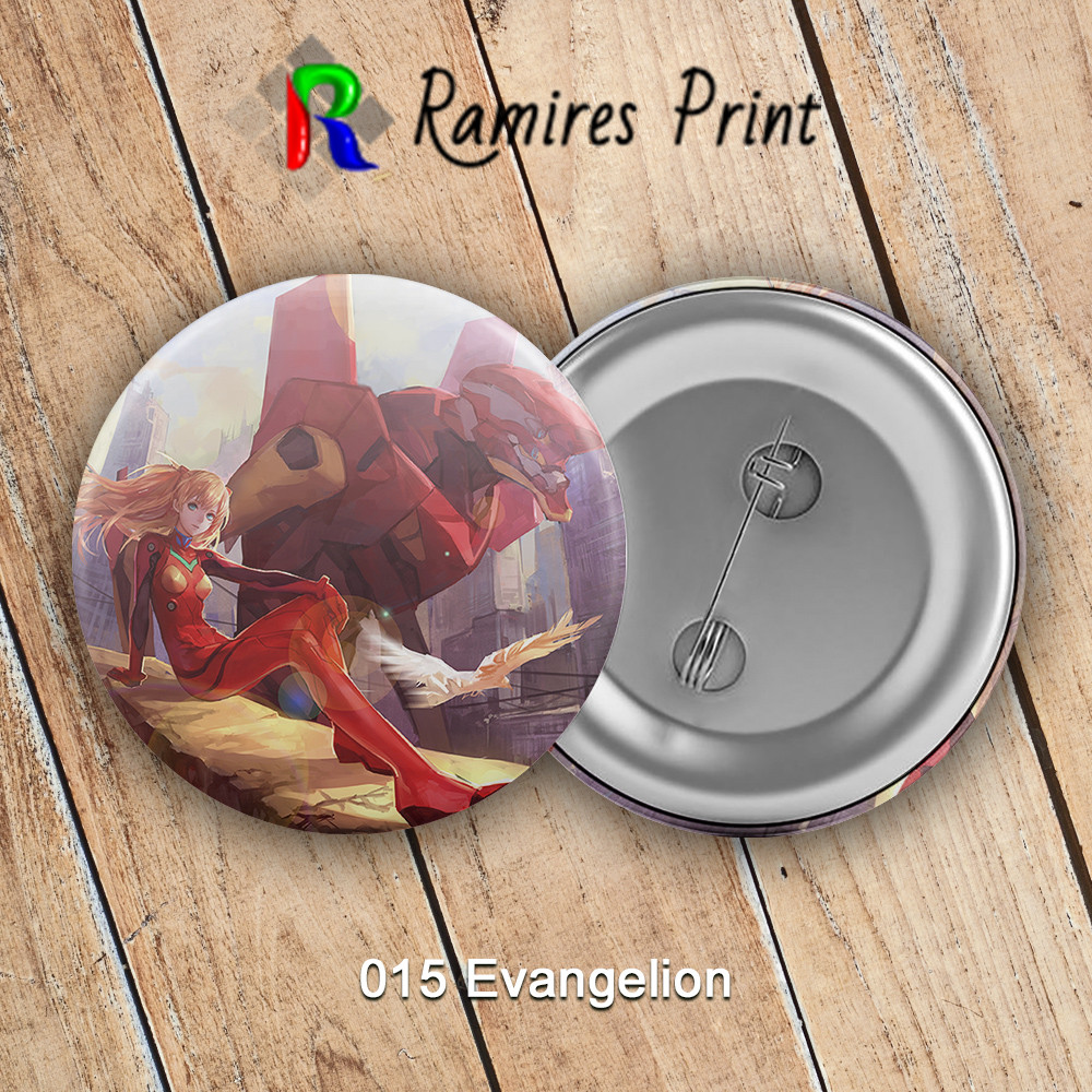 Значок 44 мм Аніме Evangelion 015