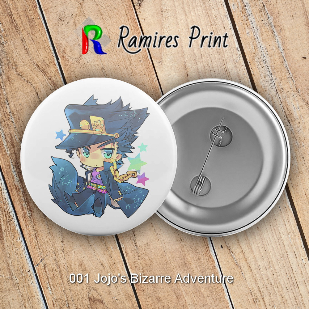 Значок 44 мм Аніме Jojo's Adventure Bizarre
