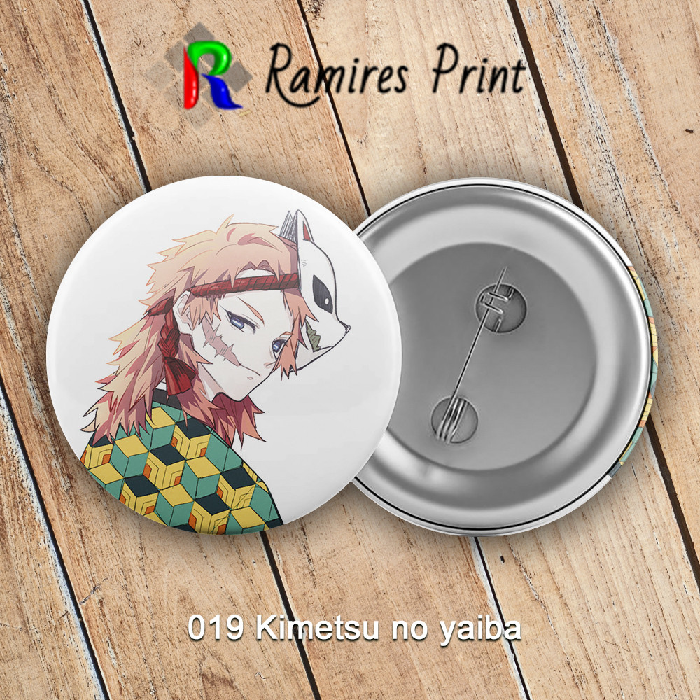 Значок 44 мм Аніме Kimetsu no yaiba 019
