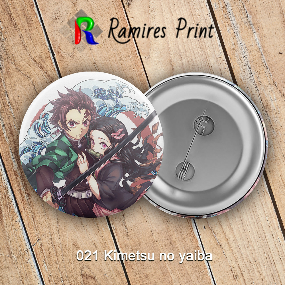 Значок 44 мм Kimetsu no yaiba 021