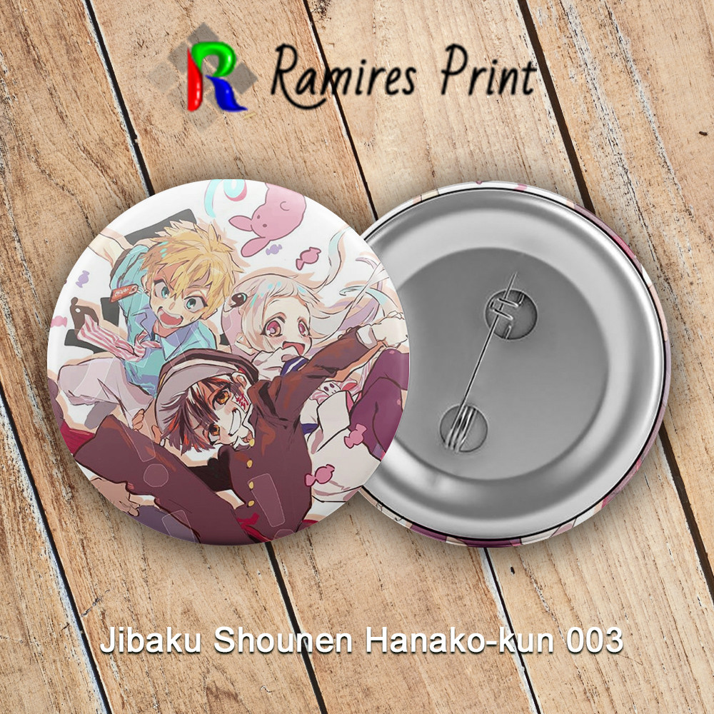 Значок 44 мм Аніме Jibaku Shounen Hanako-kun 003