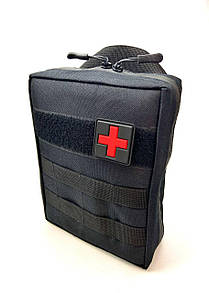 Аптечка цивільна наповнена з двома турнікетами чорна
