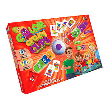 Настільна гра Color Crazy Cups Danko Toys (2-4 гравці) CCC-01-01U