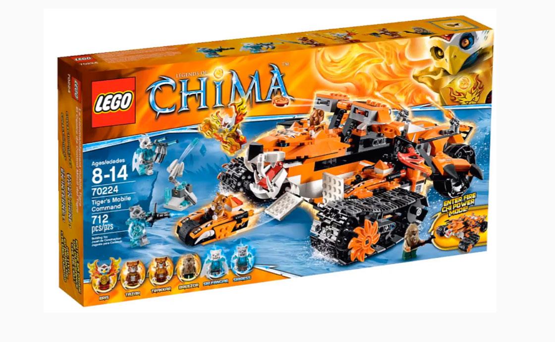 Конструктор LEGO Legends Of Chima Командний центр Тигрів (70224), фото 1