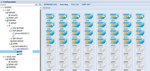 Статус сим-карт в сим-банке