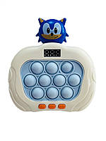 Поп Іт електронна іграшка антистрес Сонік Pop it Fast Push