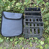 Комплект Вихідна Піч-щіпочниця велика розбірна 21,3х15х15 см 2 мм із чохлом, фото 2