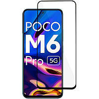 Захисне скло Full screen PowerPlant для Poco M6 Pro