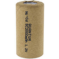 Акумулятор Ni-Cd технічний Quantum 2000mAh 1.2V SC Flat, 1шт/уп