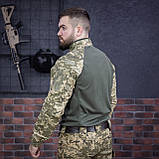 Тактична сорочка Hawk Tornado Ubacs (Cool Max) з налокітниками піксель, фото 5