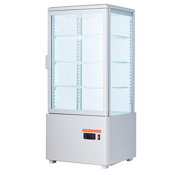 Шафа-вітрина холодильна 78 л Reednee RT78B white, фото 1