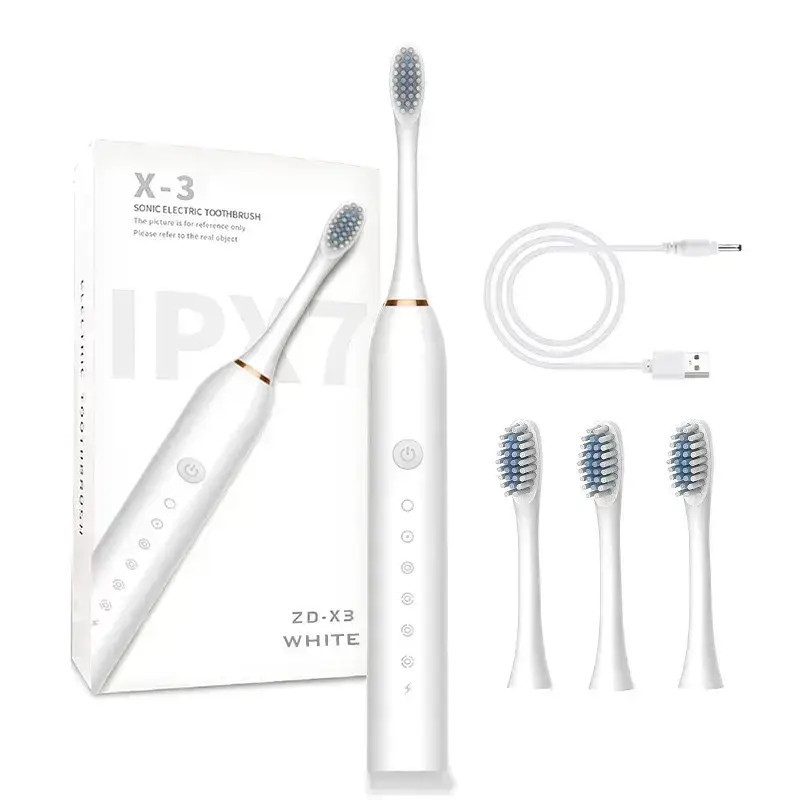 Зубна щітка Sonic Toothbrush X-3, звукова електрична щітка 207633