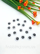 Очі для іграшок. Діаметр 10мм. Ціна за 10шт.