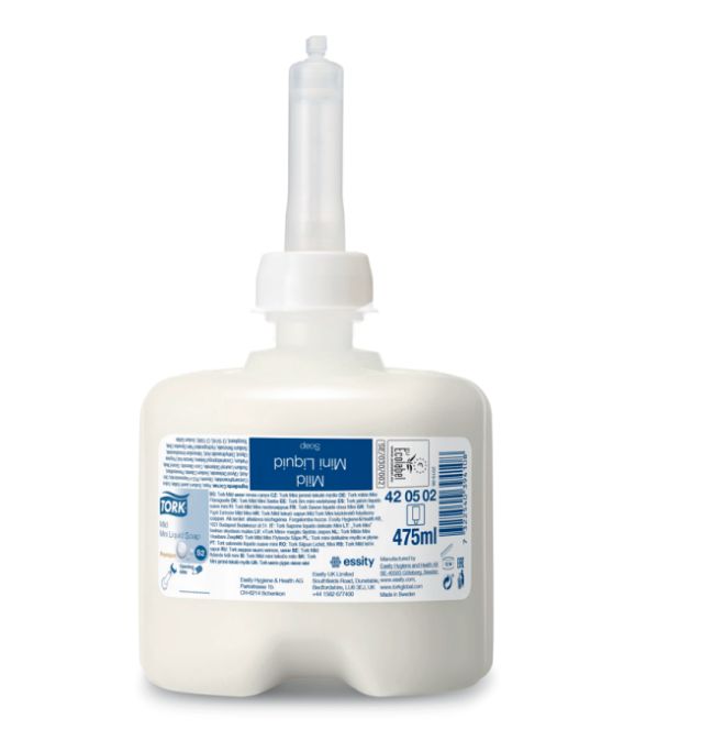 Tork рідке мило-крем міні 0,475 л, (S2) арт. 420502 (мін.замовлення в категорії TORK від 1000грн)