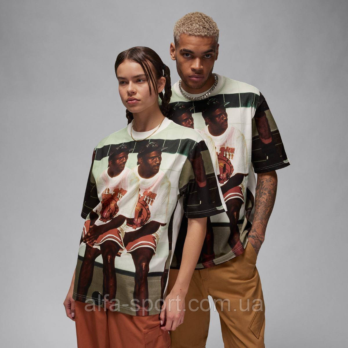 Футболка Jordan T-Shirt Flight Heritage Multi (FN5954-133)