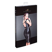 Юбка Noir Handmade F152 Powerwetlook pencil skirt - 3XL, фото 6