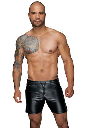 Чоловічі шорти Noir Handmade H061 Powerwetlook shorts — XXL, фото 1