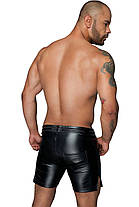 Чоловічі шорти Noir Handmade H061 Powerwetlook shorts — XXL, фото 4