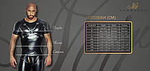 Чоловічі шорти Noir Handmade H061 Powerwetlook shorts — XXL, фото 6