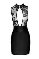 Платье Noir Handmade F241 Short dress with powerwetlook skirt and tulle top - XXL, фото 6