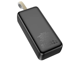 Портативний зарядний пристрій повер банк Power Bank Hoco J111B на 30000 mAh, чорний, фото 3