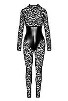 Комбинезон Noir Handmade F299 Enigma lace catsuit with underbust bodice - XXL, фото 6