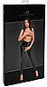 Лeггинсы Noir Handmade F304 Taboo wetlook leggings with open crotch and bum - XL, фото 6
