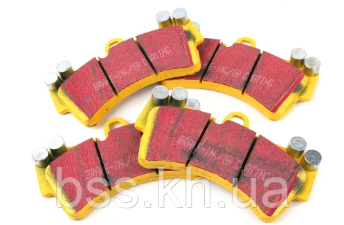Колодки гальмівні передні EBC Yellowstuff  для VW TOUAREG ( 350 mm )