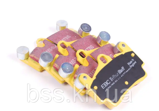 Колодки гальмівні задні EBC Yellowstuff для VW TOUAREG