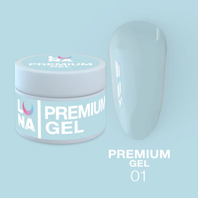 Гель для нарощування Premium Gel №1 (15ml), фото 1