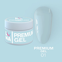 Гель для нарощування Premium Gel №1 (15ml)