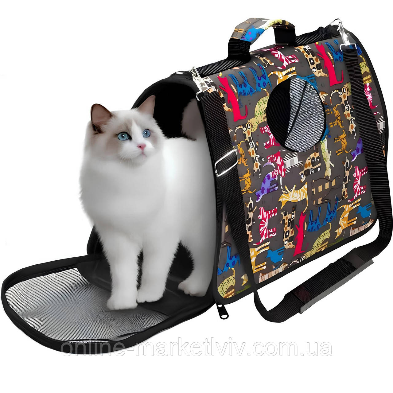 Купить Сумка-переноска для кошек и собак 36х22см, For Friends ...