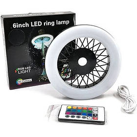 Кругла LED-підсвічування для кальяну з пультом керування