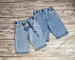 Жіночі джинсові шорти напівбатал 30-го розміру