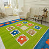 Дитячий  килим квіти FULYA 8912A   green, фото 4