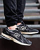 Чоловічі кросівки New Balance 1906D Protection Pack Black Grey взуття Нью Баланс сірі замш текстиль, фото 8