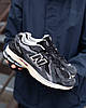 Чоловічі кросівки New Balance 1906D Protection Pack Black Grey взуття Нью Баланс сірі замш текстиль, фото 3