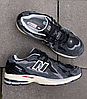 Чоловічі кросівки New Balance 1906D Protection Pack Black Grey взуття Нью Баланс сірі замш текстиль, фото 5