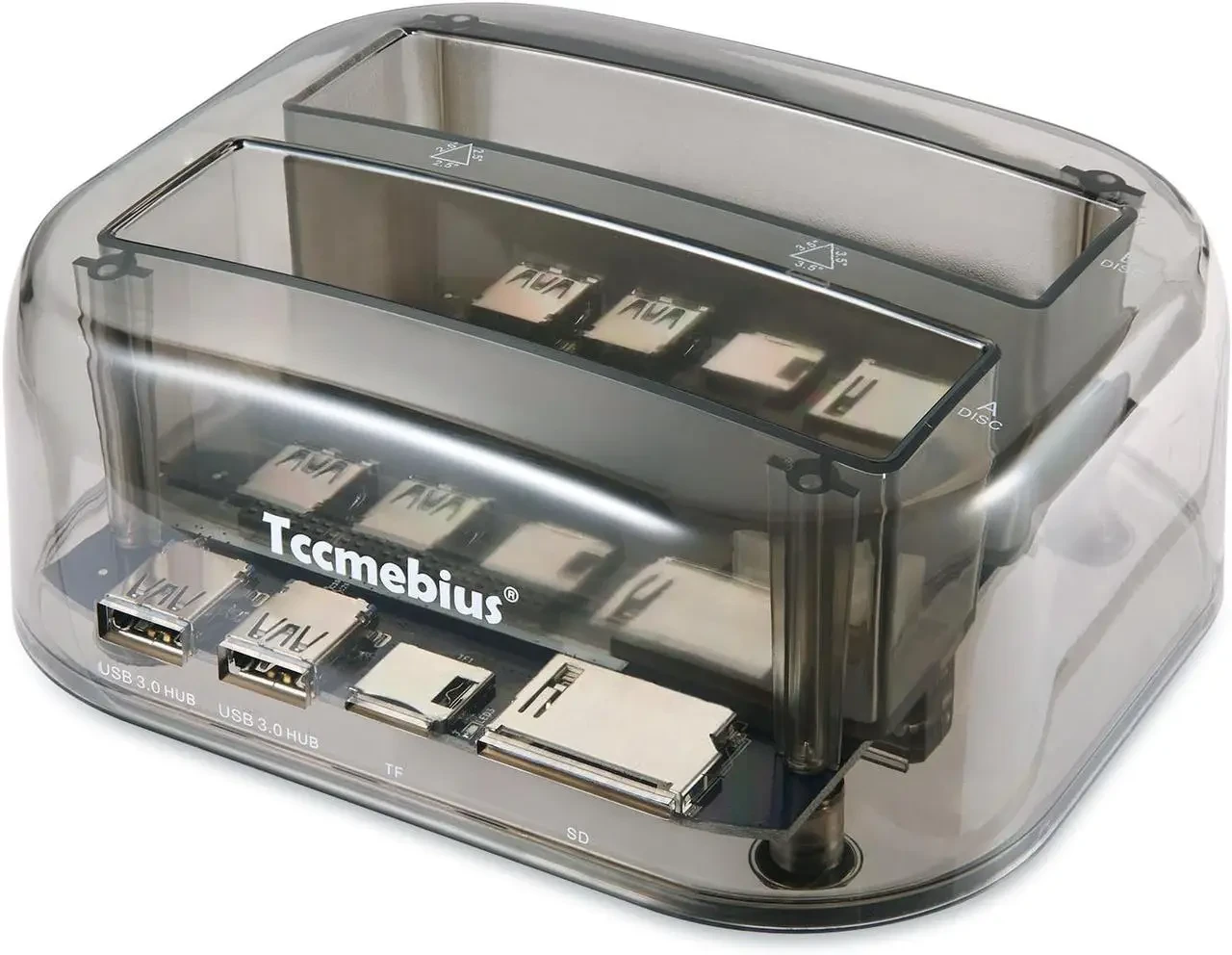 Док-станція для жорсткого диска, Tccmebius TCC-S865-UK USB 3.0 до SATA, фото 1