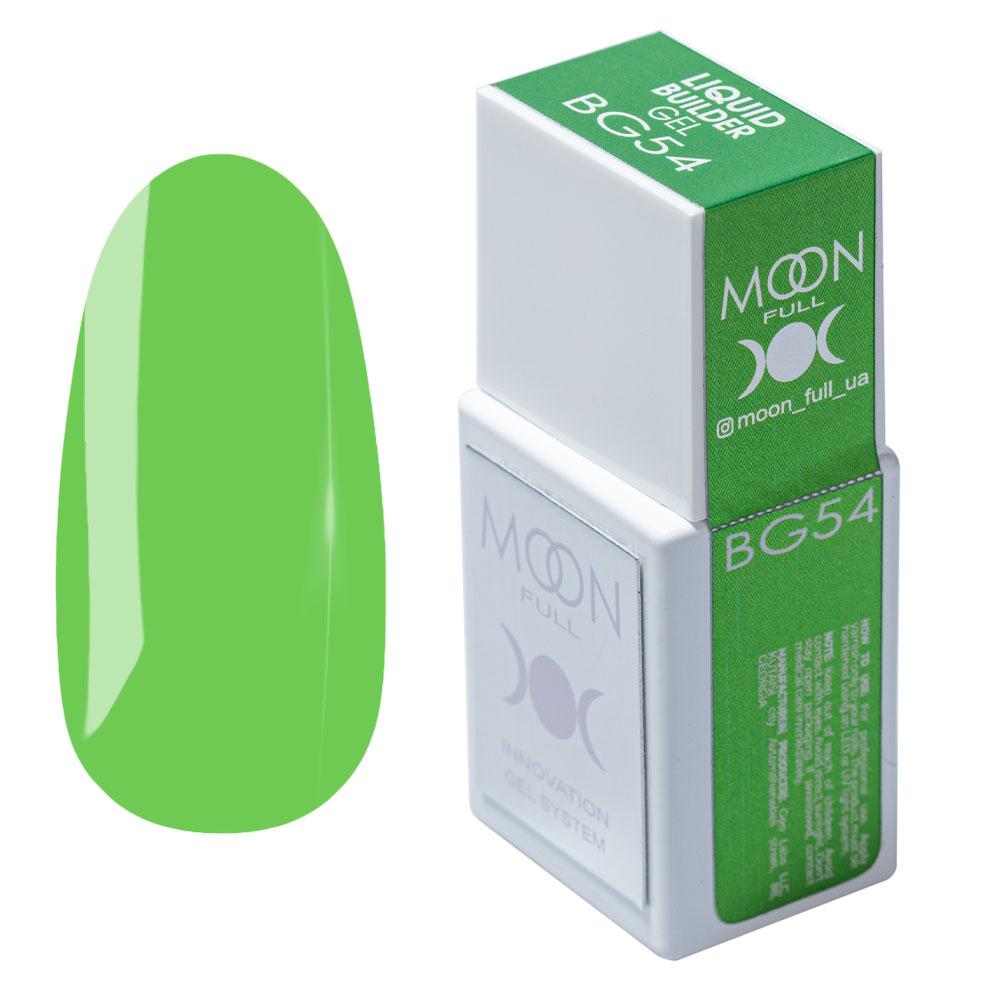 Рідкий гель для нігтів Moon Full Liquid Builder Gel №BG54, 15 мл, фото 1