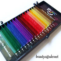 Вії I-BEAUTY Веселка CC 0,15-12 (12 ліній)