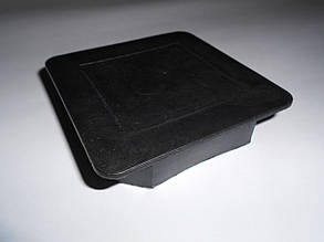 Заглушка для труби 100х100 внутрішня