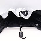 Сонцезахисна парасолька на лобове скло + Подарунок Автомобільний USB адаптер / Захисна шторка в машину, фото 8