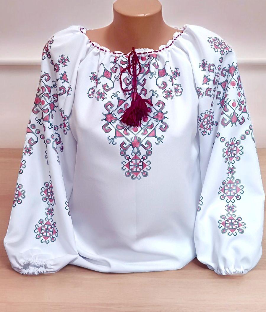 Пошита заготовка жіночої вишиванки  № 370-ПЖС, фото 1
