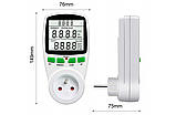 Лічильник споживання електроенергії 16 А Mar-Pol Ваттметри лічильники електроенергії, фото 2