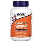 NOW Foods, індол-3-карбінол, 200 мг, 60 вегетаріанських капсул