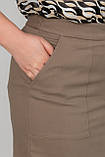 Стрейчева спідниця-олівець Аріна великих розмірів 50, фото 7