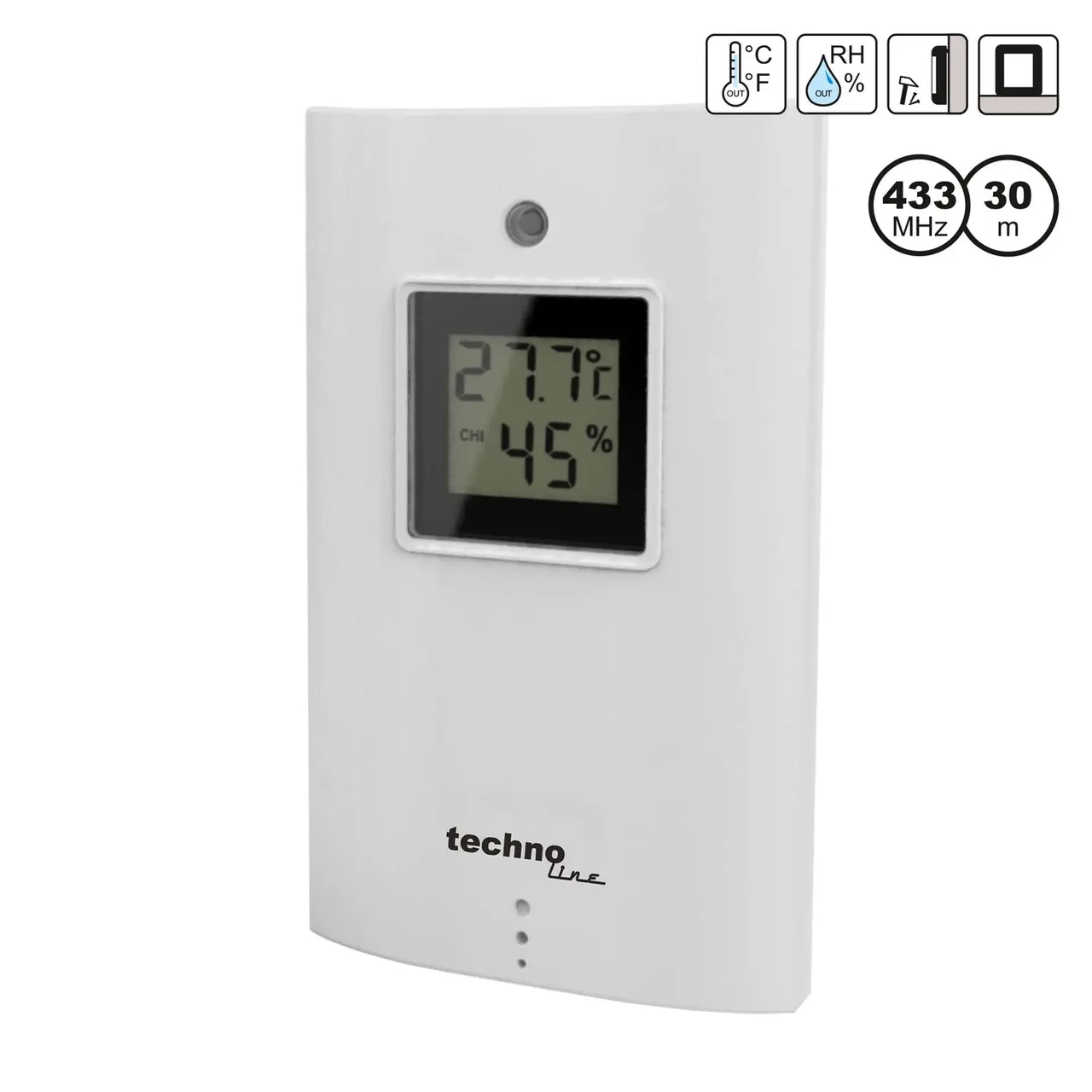 Термо-гігро датчик Technoline TX70DTH для метеостанцій Technoline WS6750, WS6760, WS6765